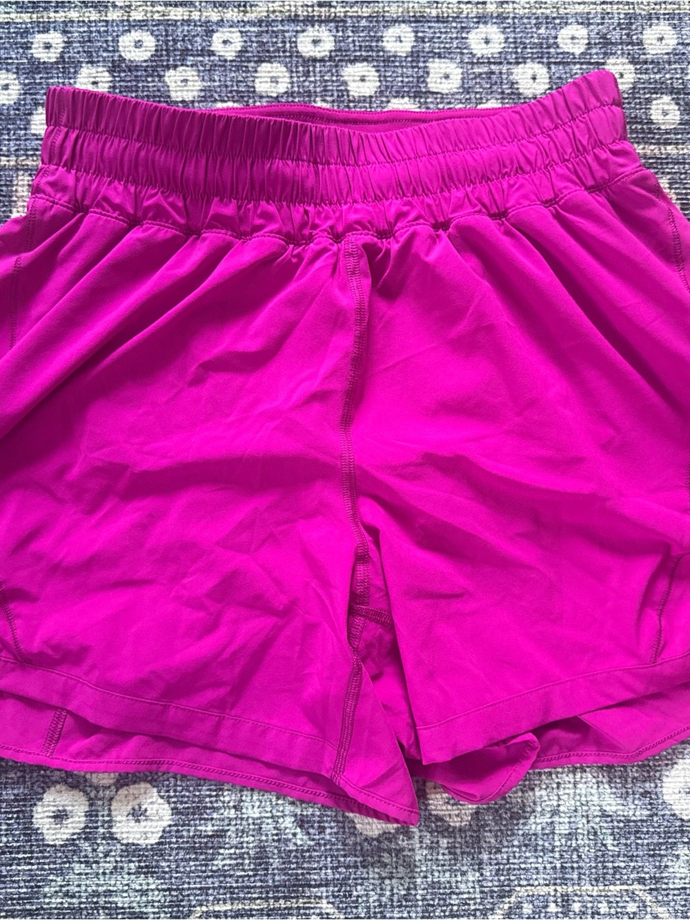 Lululemon Women’s Active Drawstring Shorts in Bright Magenta